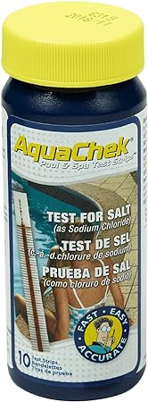 AquaChek Salt Test Strip Titrators for Pools - Salt Water