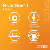 Intex River Run 1 Inflatable Floating Tube