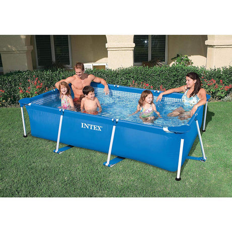 New Intex Rectangular Frame Above Ground Swimming Pool