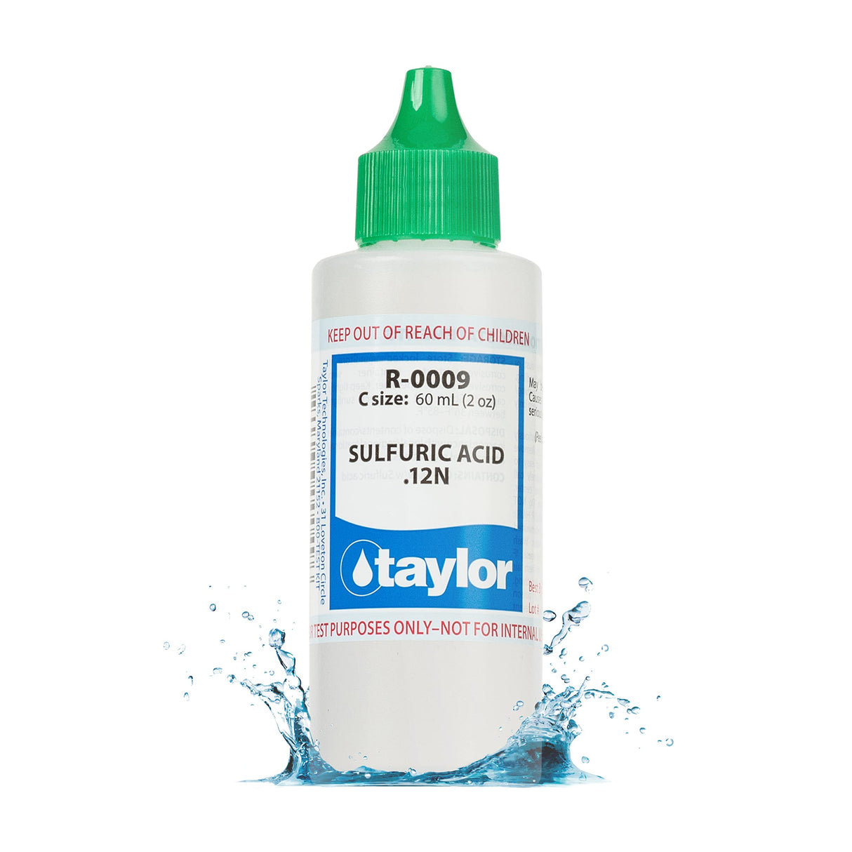 Taylor R-0009-C Sulfuric Acid .12N 2 OZ