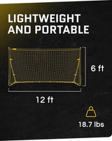 SKLZ Quickster Portable Soccer Goal and Net