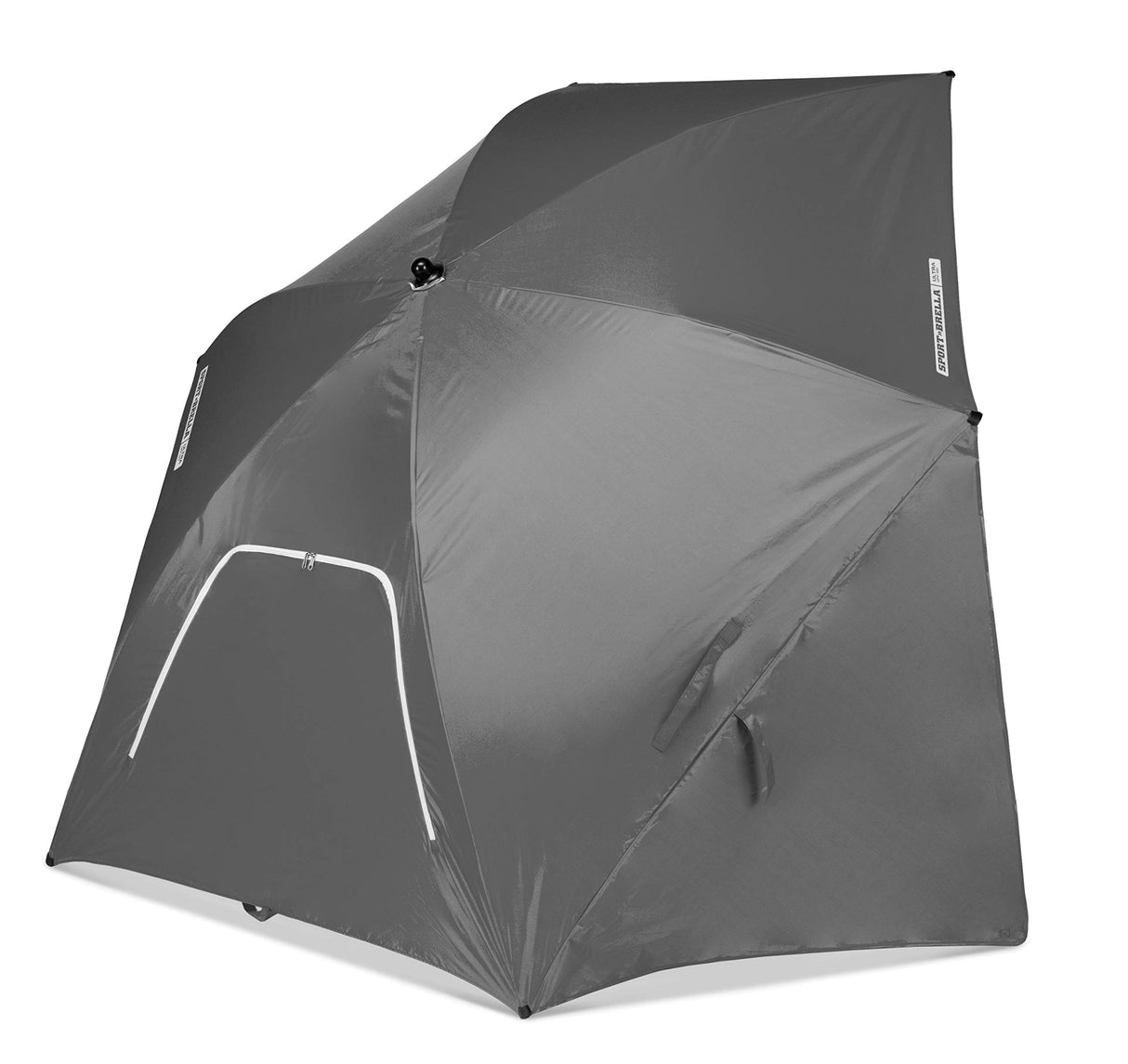 Sport-Brella Ultra SPF 50+ Angled Shade Canopy Umbrella for Optimum Sight Lines at Sports Events (8-Foot)