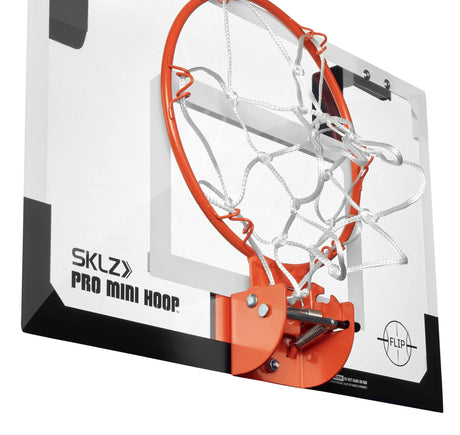 SKLZ Pro Mini Hoop Flip Over-The-Door Basketball Hoop with Flip-up Rim