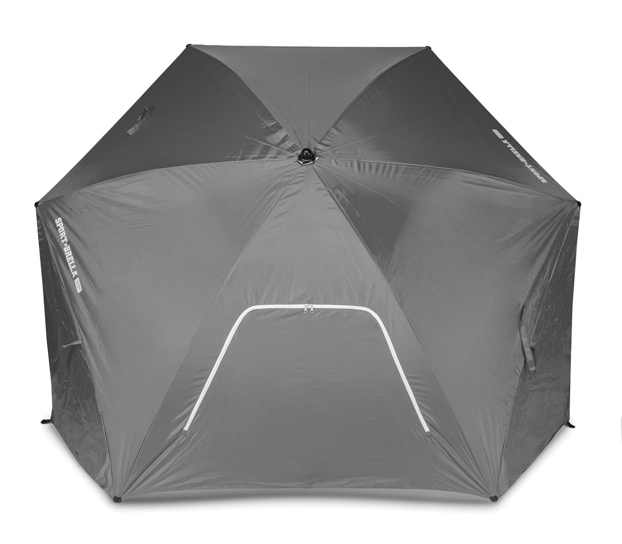 Sport-Brella Ultra SPF 50+ Angled Shade Canopy Umbrella for Optimum Sight Lines at Sports Events (8-Foot)