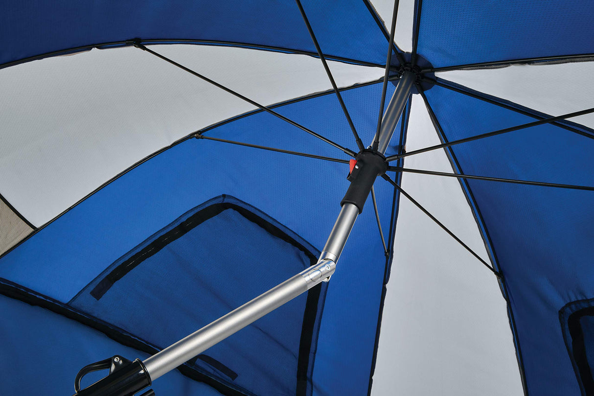 Sport-Brella Sunsoul Heavy-Duty UPF 50+ Umbrella Shelter (8-Foot),Navy