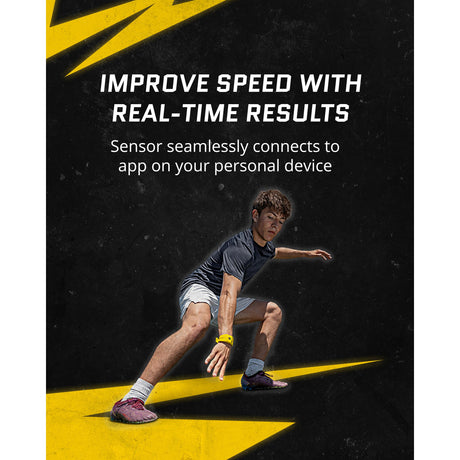 SKLZ Hyper Speed Athletic Training System – Wearable Sports Technology with Integrated Training Videos for Speed, Agility, and Vertical Jump Enhancement, Includes Tripod Phone Stand