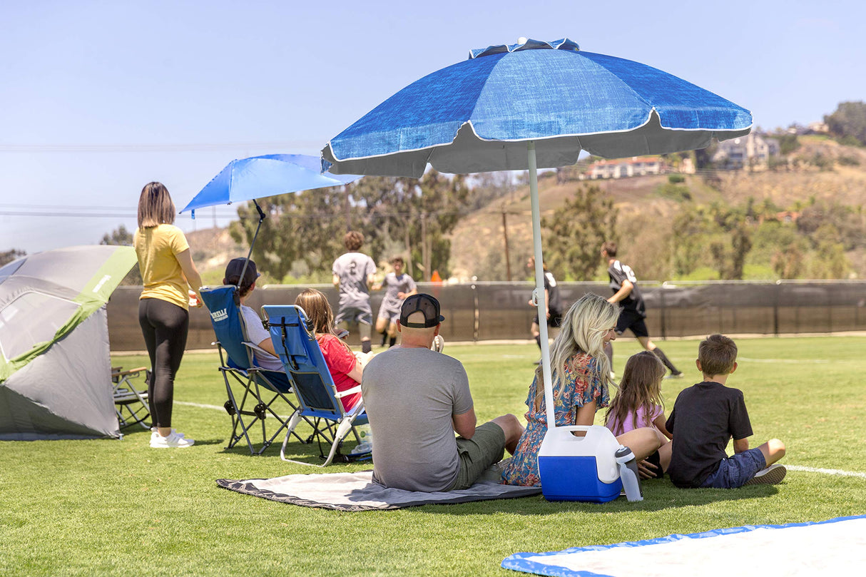 Sport-Brella Core Vented SPF 50+ Upright Beach Umbrella (6-Foot)