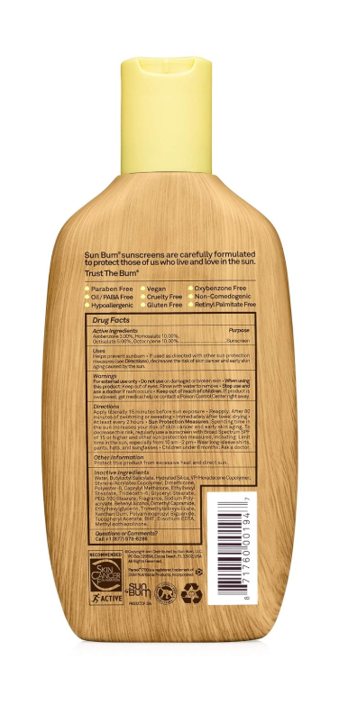 Sun Bum Sun Bum Original Spf 50 Sunscreen Lotion