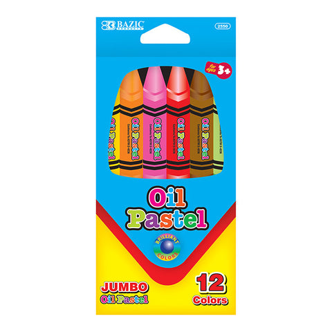 Bazic 24 Color Premium Quality Crayon